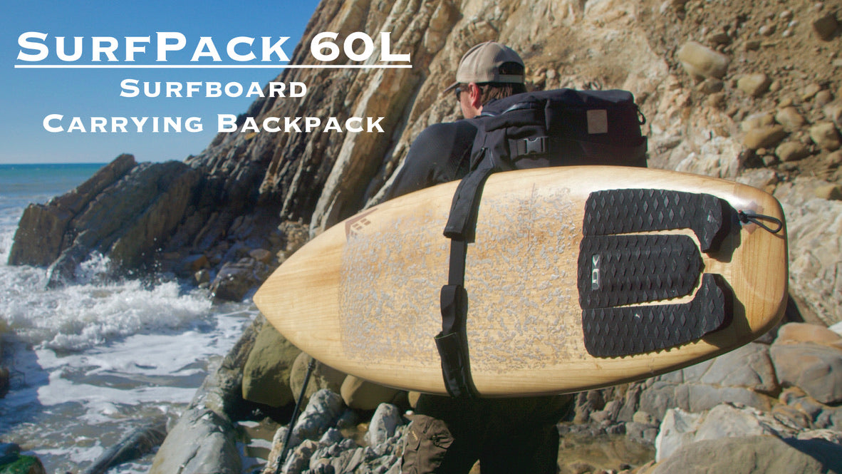 Surfboad Design Backpack SurfPack Gear SurfPack 60 Liter Surfboard Carrying Backpack